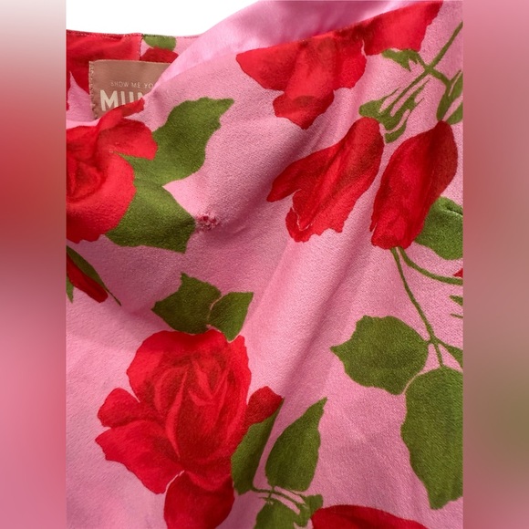 NWT Show Me Your Mumu Tiffany Floral Skort Dress Size XXL- Flaw Pls Read - Picture 6 of 8